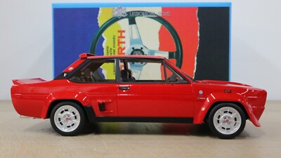 FIAT 131 ABARTH STRADALE 1976 gelb 1/250 Stück 1:18 (Laudoracing LM109C
