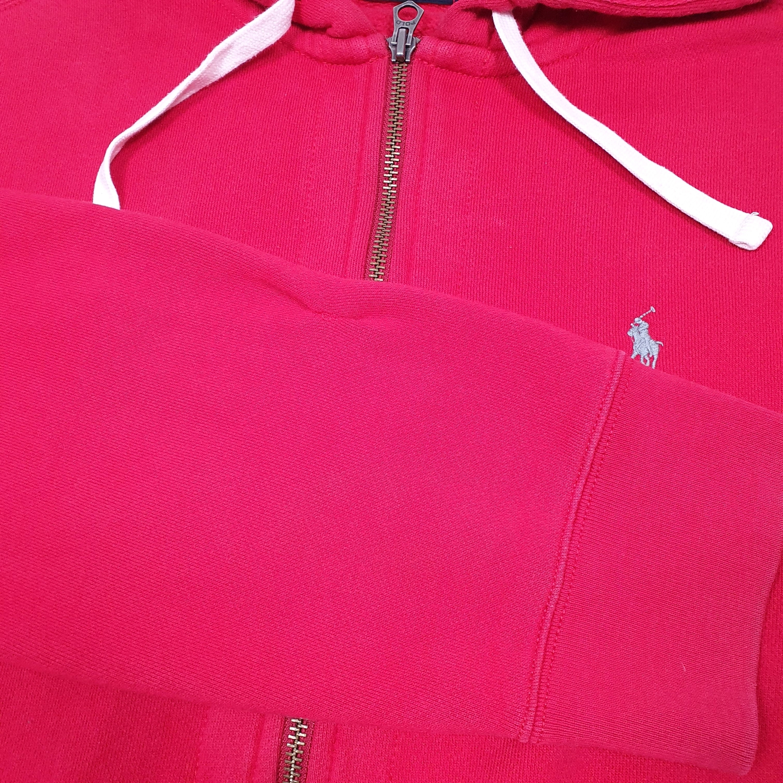 POLO RALPH LAUREN Full Zip Hoodie Jumper Sweatshirt Mens XL image 4