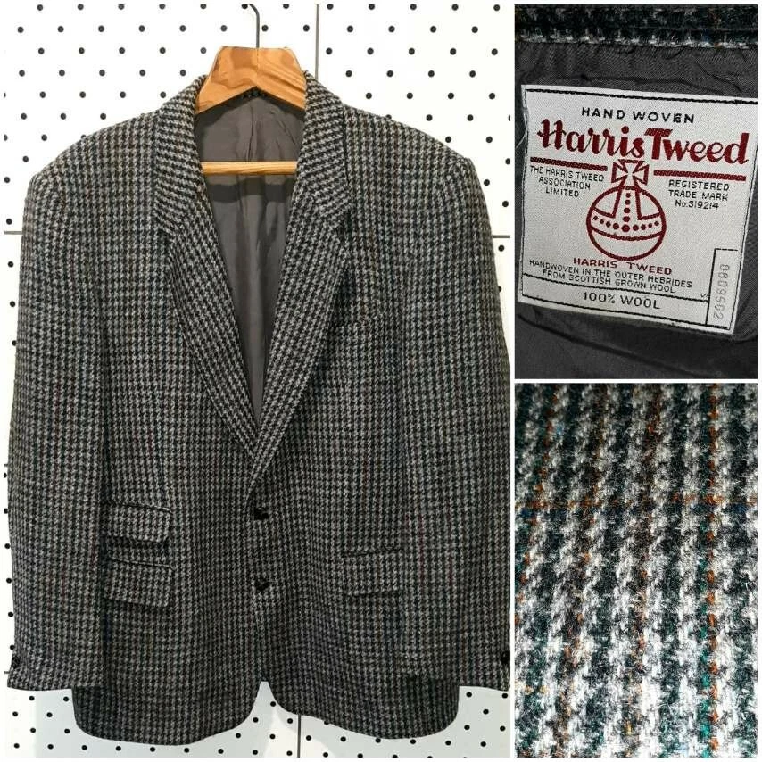 Vintage harris top tweed jacket