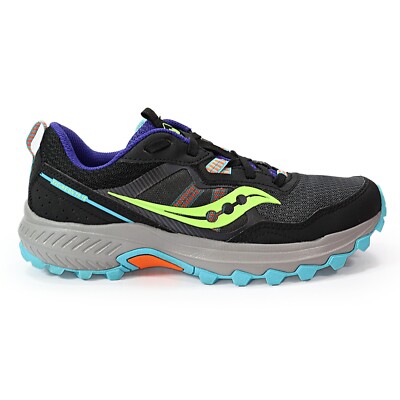 Saucony Women's Athletic Sneaker Excursion TR16 Trail Running Shoe Black  Size