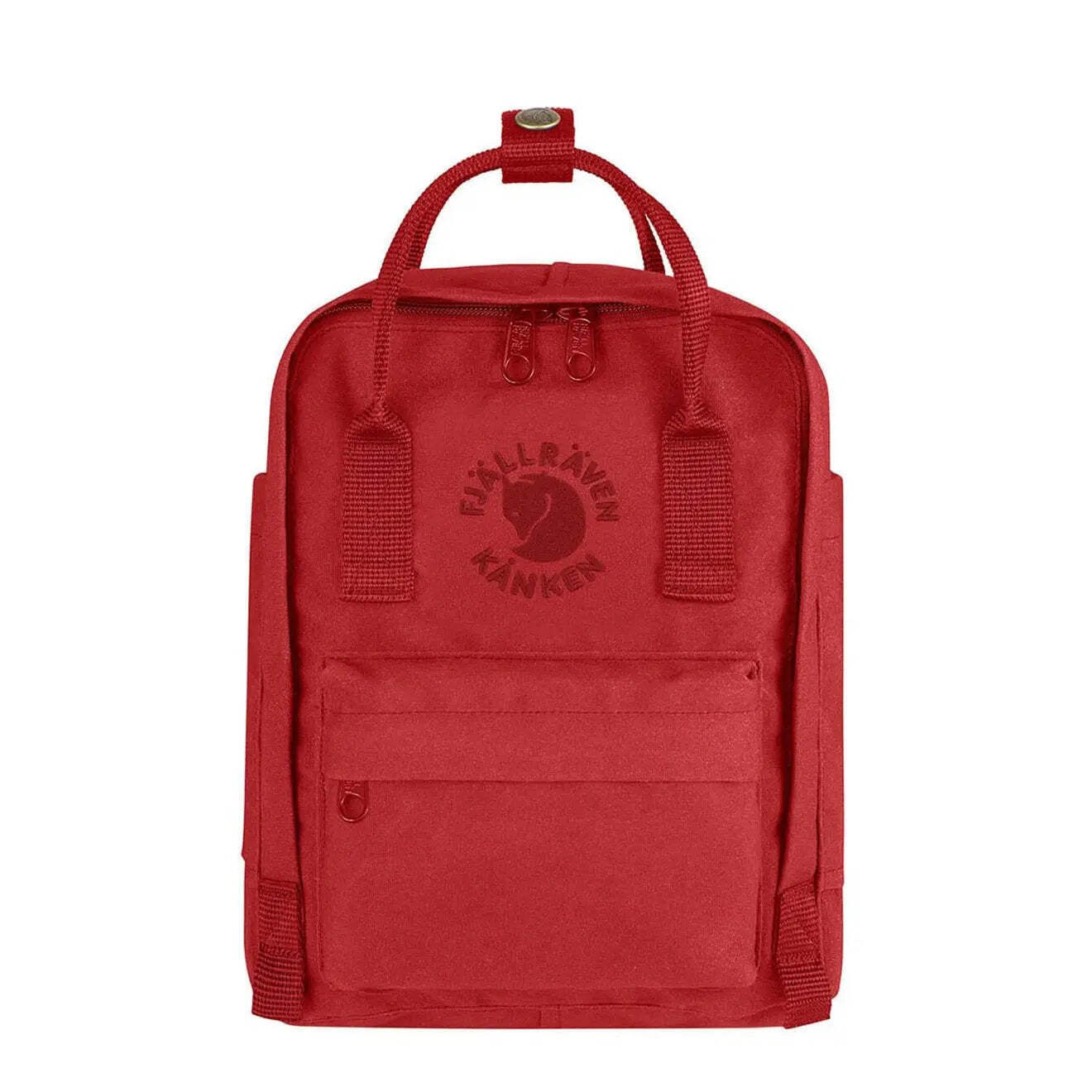 NUEVO - Mini Mochila Oficial Fjallraven Re-Kanken Roja