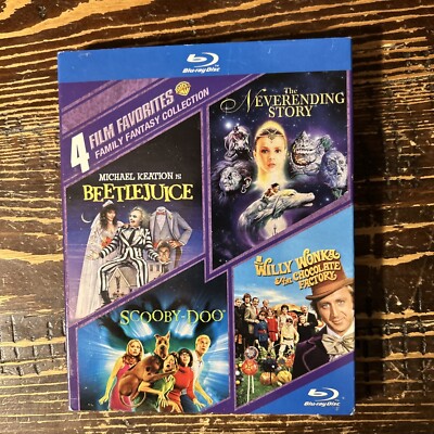 4 Film Favorites: Family Fantasy Collection (Blu-ray) 883929365241