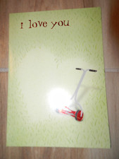 FATHER'S DAY GREETING CARD FOR ANY FATHER (lawn mower) (MADE IN USA)