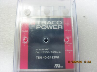 TEN 40-2412WI TRACO POWER DC/DC CONVERTER | eBay