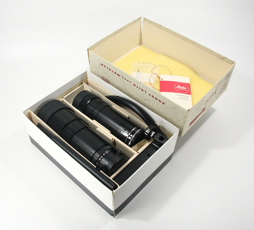 Telyt 40cm Ernst Leitz Wetzlar レンズ 400MM 400/6.8 LEITZ TELYT FOR LEICA VISOFLEX BOXED/NEAR PERFECT