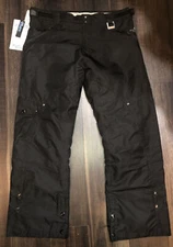 Ocean & Earth Ski Snowboard Pants Men's 2XL Black New With Tags Waterproof Warm