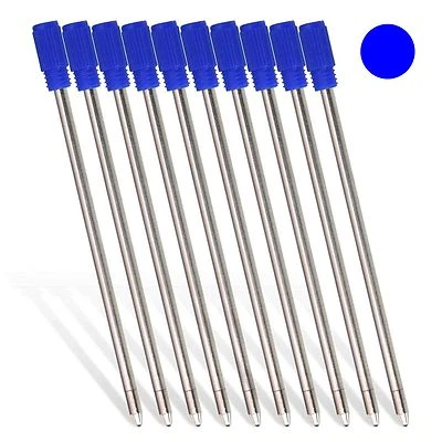 10 x D1 Mini Kugelschreiberminen - mini-pen Minen für Kugelschreiber - blau