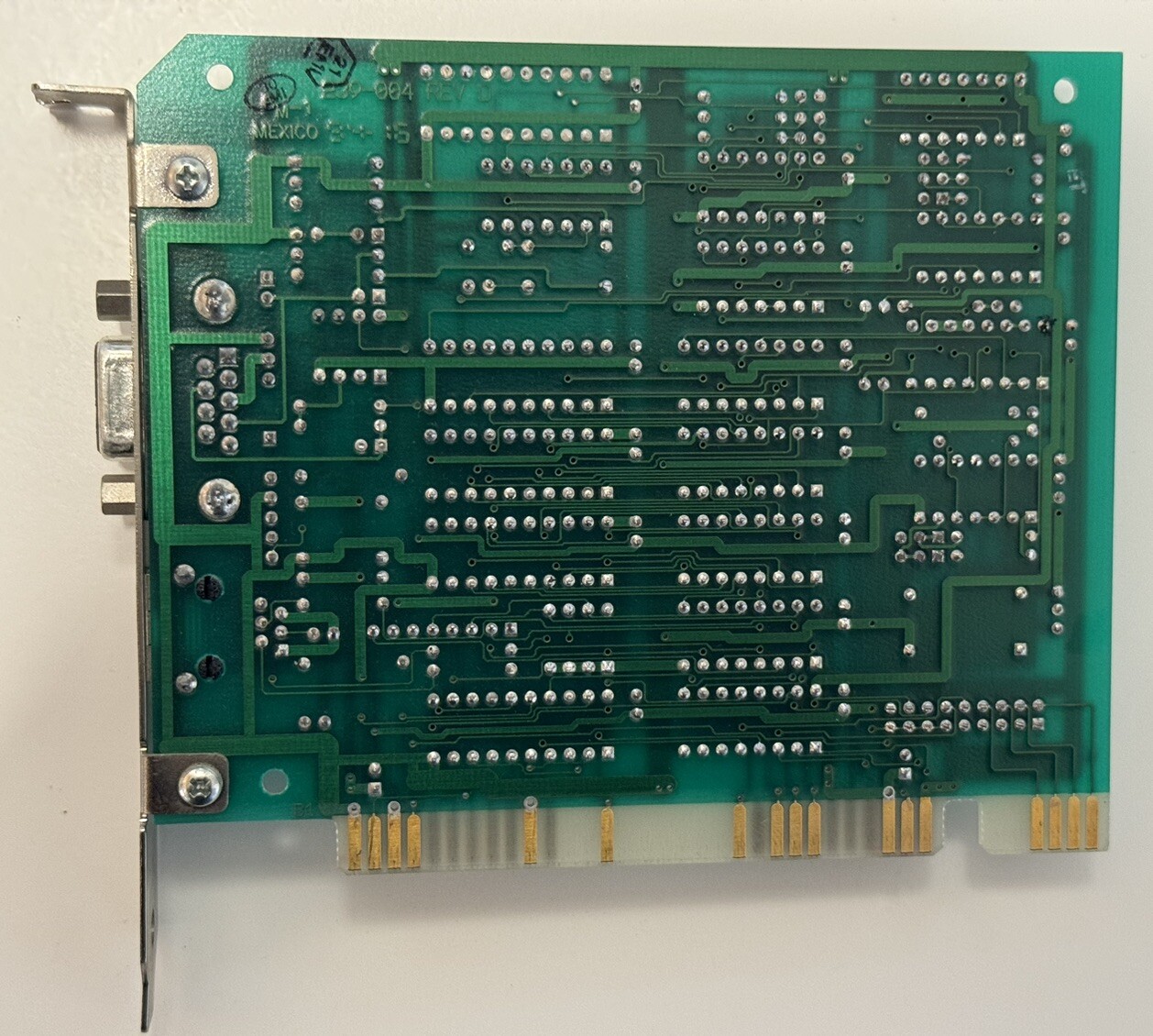 💻FTG DATA SYSTEMS PXL-385 ISA LIGHT PEN ADAPTER BOARD P/N 5179368 ID:KZCPXL-385