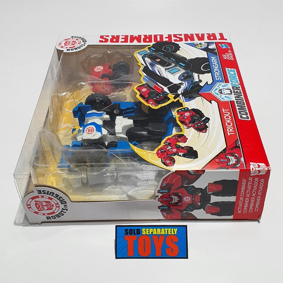 Transformers Robots in Disguise Combiner Force TRICKOUT STRONGARM RID figures - Image 4 of 4
