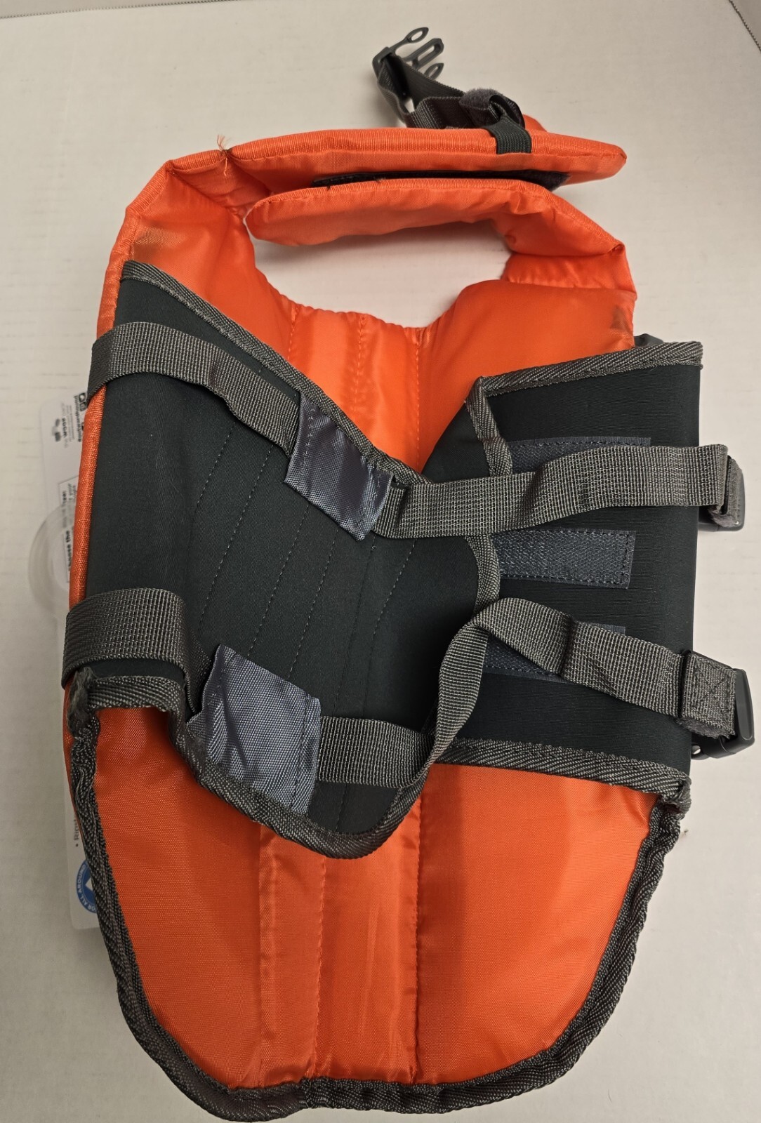 Outward Hound Granby Splash Dog Life Jacket Orange & Grey, Medium Dog