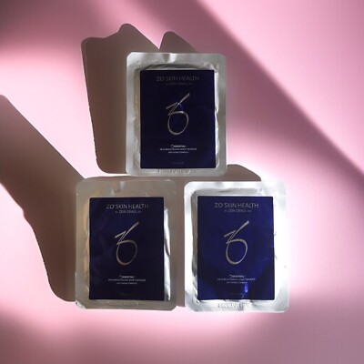 3 ZO Skin Health 2011 OSSENTIAL Skin Brightening Sheet Masque - 0.7oz/20g (each)