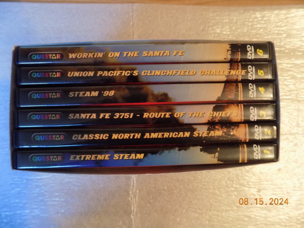 Extreme Steam: Americas Greatest Steam Trains (6 Disc DVD Box Set