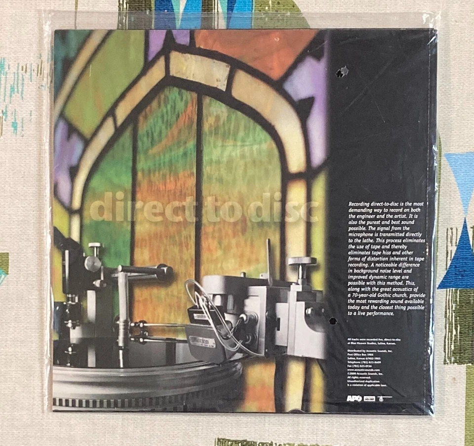 Howard Tate SEALED S/T 12" EP Soul APO Direct-to-Disc 2010 Acoustic Sounds M/M - Image 2 of 2