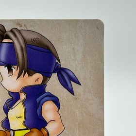 Locke Cole 8 Final Fantasy VI Card TCG  Games Famicom Collection Japan 1994