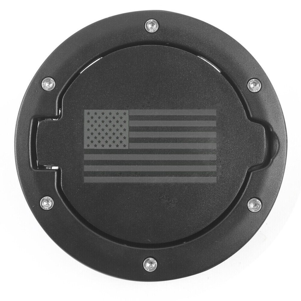 GAS TANK CAP FILLER FUEL DOOR COVER FOR JEEP WRANGLER JK & UNLIMITED