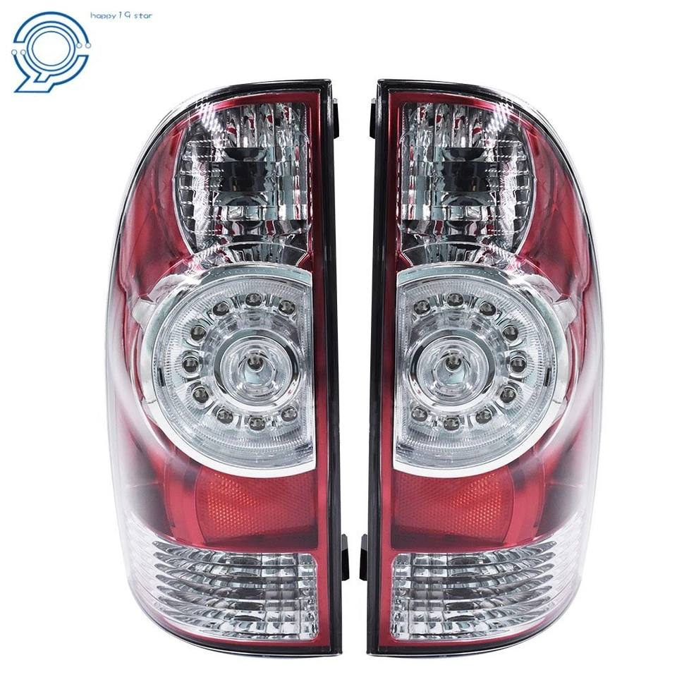 LED Tail Lights Brake Lamp For Toyota Tacoma 2005-2015 Rear Left+Right Side 2PCS - Imagem 2 de 4