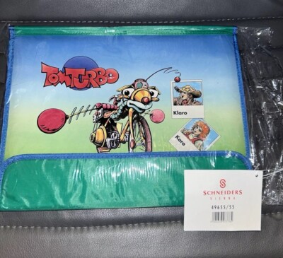 RARE find TOM TURBO By Schneiders 1994 Folder Brand New