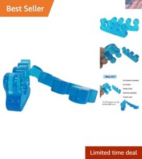 One Pair Yoga Toes Blue Toe Stretcher  Toe Separator Stop Foot Pain and Boost A