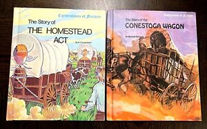 VINTAGE CORNERSTONES of FREEDOM Conestoga Wagon The Homestead Act 1970/78 Ed