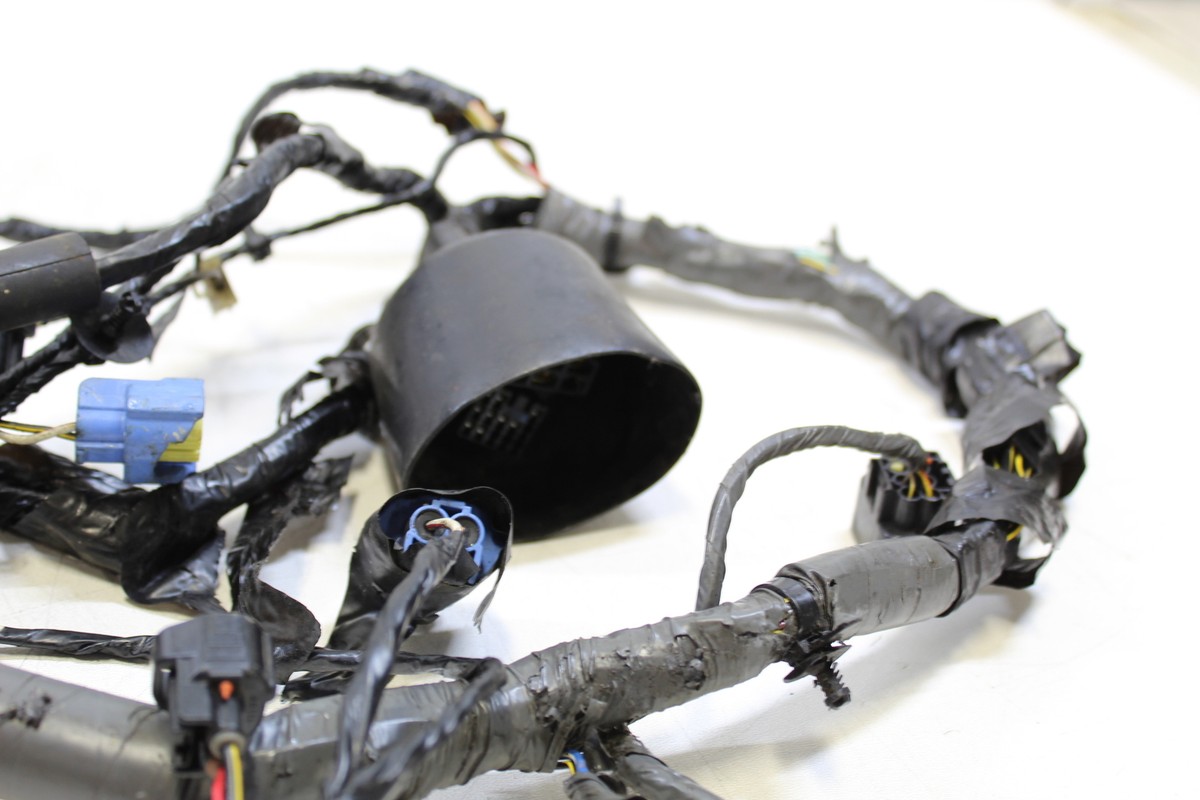 06-11 Kawasaki Ninja Zx14 Main Engine Wiring Harness Motor Wire