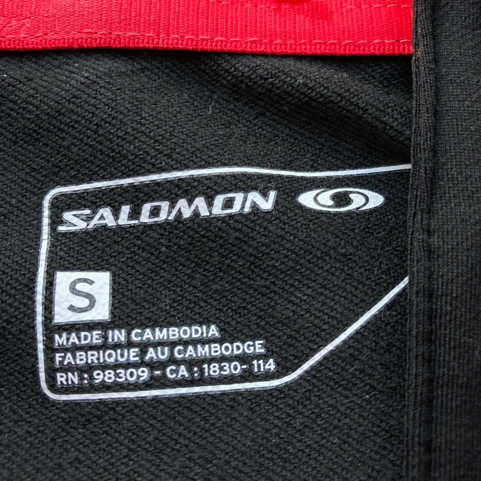 Salomon Whisper 2 Running Giacca con Cappuccio Intera Cerniera Donna Small Nero Riflettente