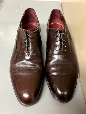 Vintage Florsheim Royal Imperial Burgundy Leather Oxford  display picture 3