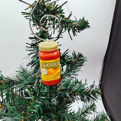 Classico Spaghetti Sauce Ornament | Christmas | White Elephant | Gag Gift
