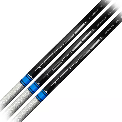 NEW Tensei Blue AV Series Raw Shafts - Choose Flex & Adaptor