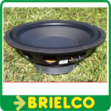 ALTAVOZ SUB WOOFER GRAVES BAJOS NEGRO 10″ 250MM 250W MAXIMO 8 OHM BD1899