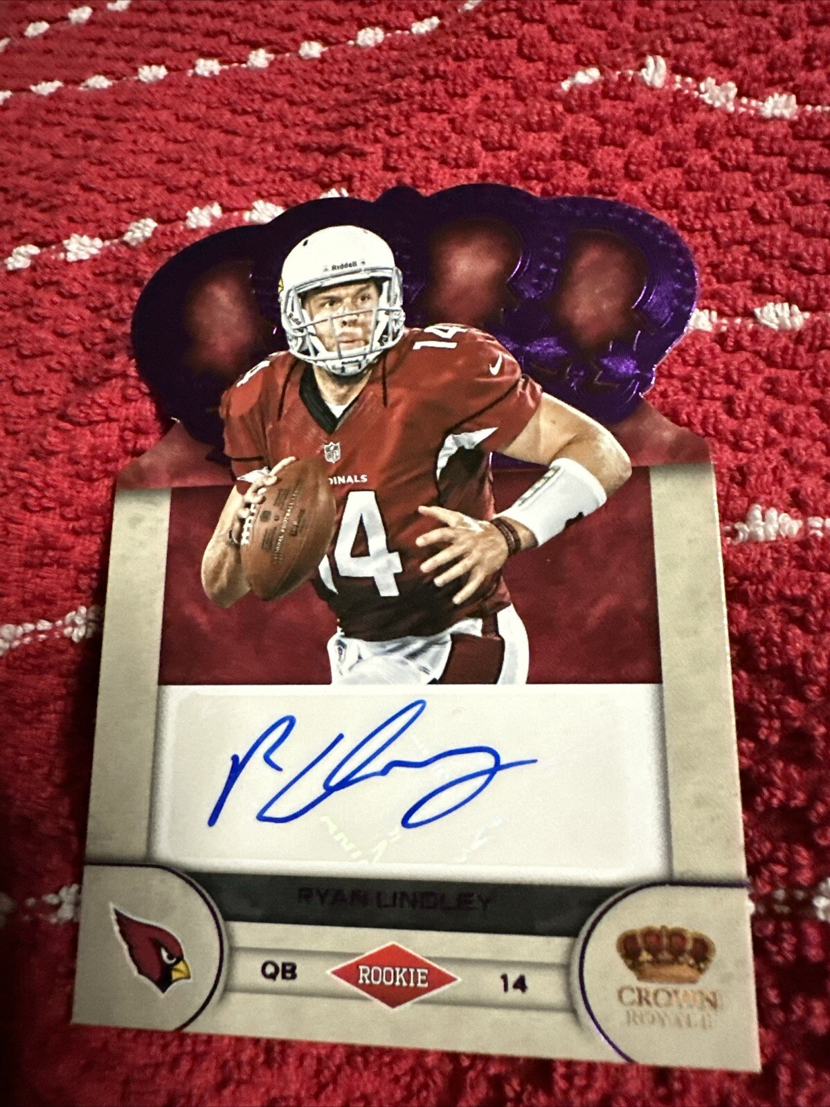 Ryan Lindley Panini Crown Royale Rookie Signatures #82 Base