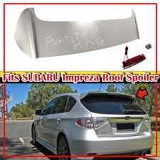 08-11 Fits Subaru Impreza Wrx Sti Hatchback Rear Hatch Roof Spoiler Wing Unpaint 08-11 Fits Subaru Impreza Wrx Sti Hatchback Rear Hatch Roof Spoiler Wing Unpaint