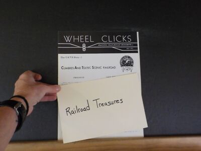Wheel Clicks 1971 Juli Pacific Railroad Society Cumbres und Toltec Scenic RR 1