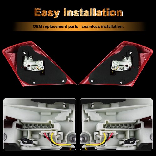 2pcs LED Tail Lights For 2007-2009 Mercedes Benz W221 S Class S550 S600 S65AMG - Picture 5 of 11