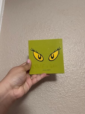 Kylie Jenner KYLIE X GRINCH Eyeshadow Palette Matte Shimmer Glitter Green Gold