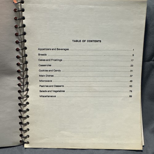 Vintage spiral cookbook "American Legion Auxilary" Cedar Rapids Ia 727 1970’s - Picture 5 of 10