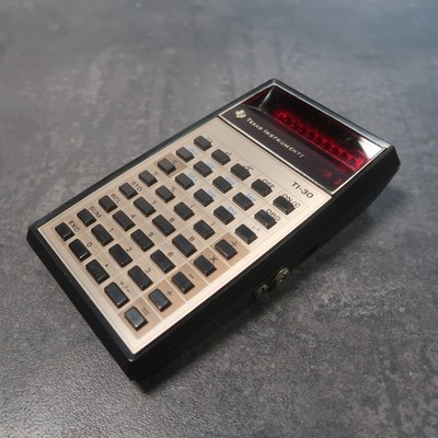 Texas Instruments TI-30 Taschenrechner Vintage 2