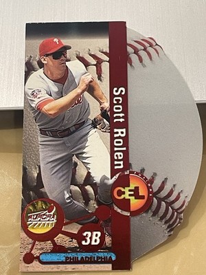 1998 Pacific Aurora - Hardball Cel-Fusions Scott Rolen #13