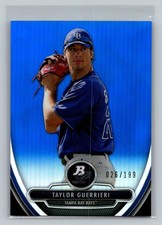 2013 Bowman Platinum #BPCP18 Taylor Guerrieri Blue Refractors #/199