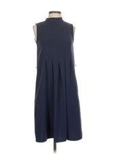 Uniqlo Women Blue Casual Dress XS