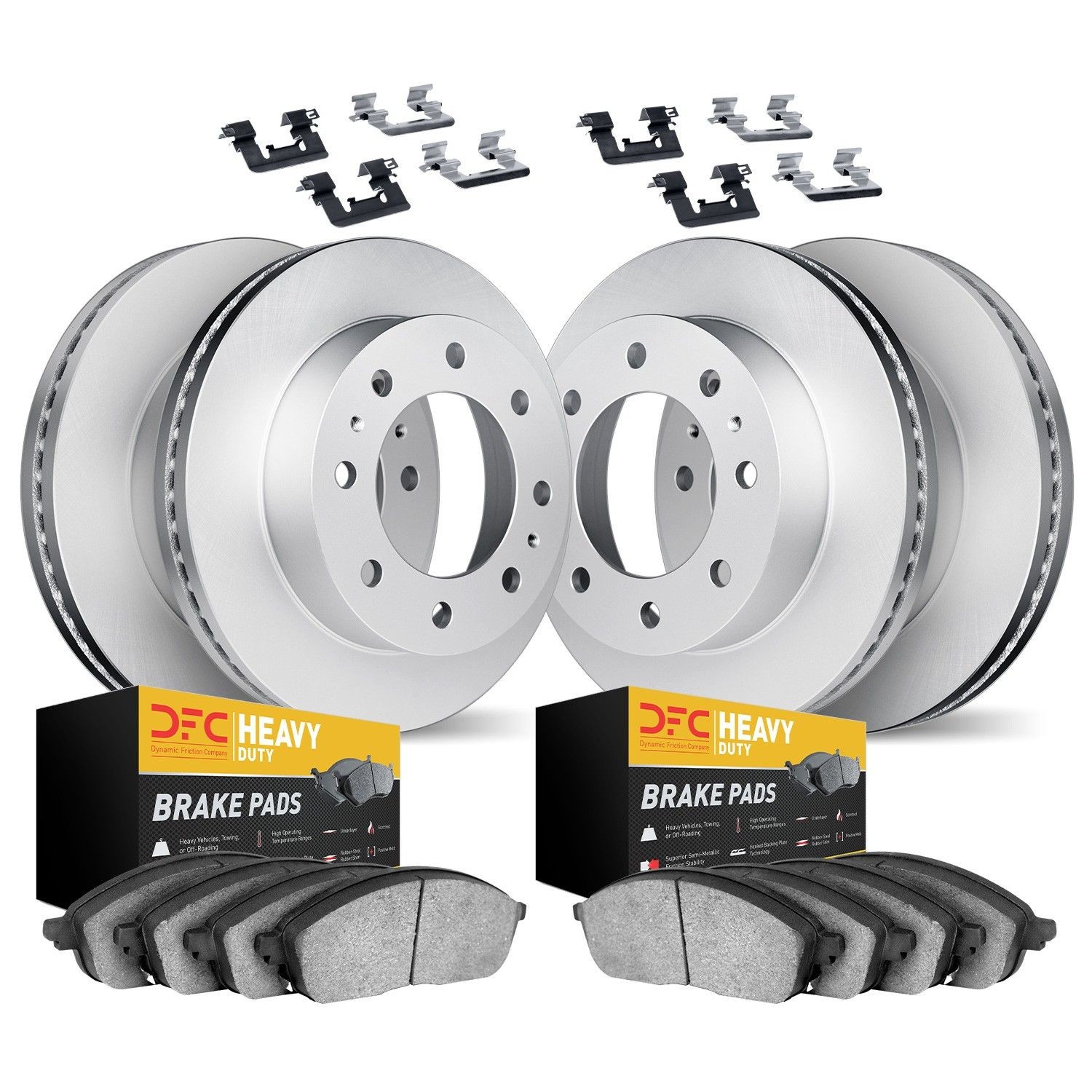 Dynamic Friction 4214-54022 Disc Brake Kit For 99-04 Ford F-350 SD