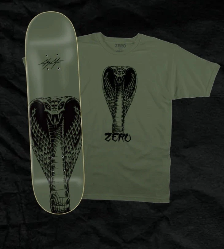 OG Zero Skateboard Deck Chris Cole Thrasher Skater des Jahres Reaper Deck 05