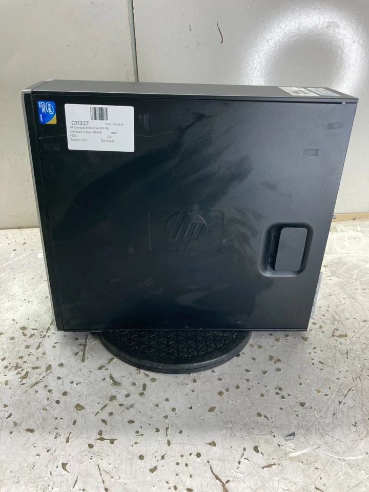 HP Compaq 8000 Elite SFF PC Intel Core 2 Quad Q8400 2.66GHz 8GB NO HDD - Image 4 of 4