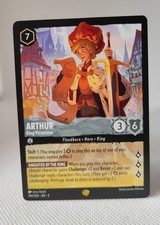 Disney Lorcana Shimmering Skies - Arthur King Victorious - Legendary 194/204 NM