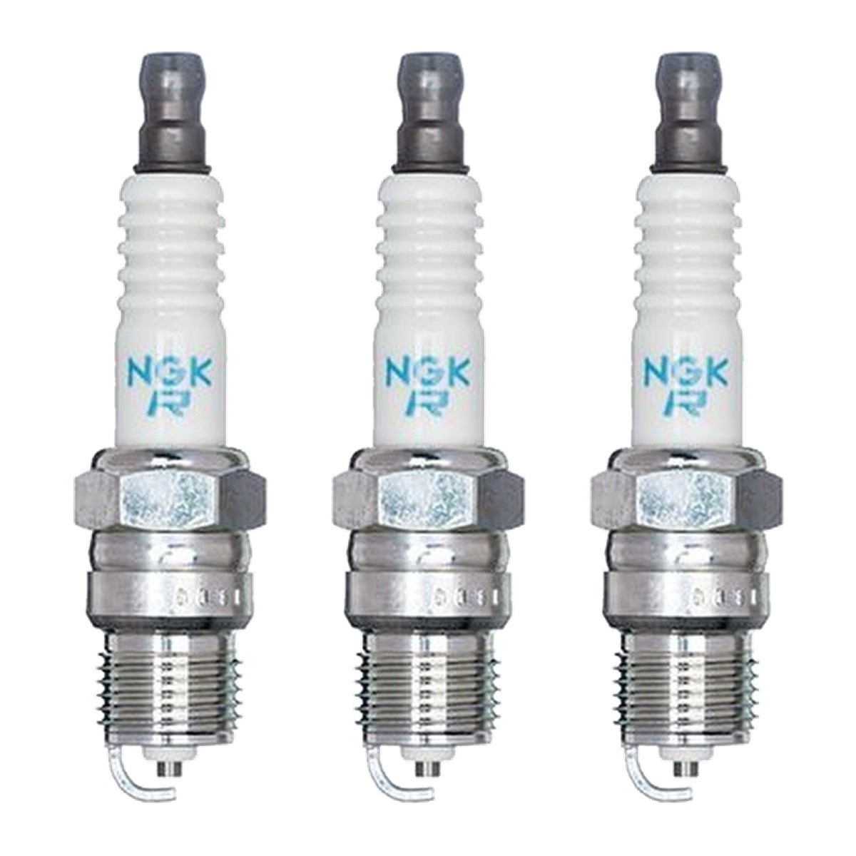 10 Candele NGK Con Attacco SAE Fisso BR5FS M14x1,25 11,2mm 16mm 1mm - Immagine 4