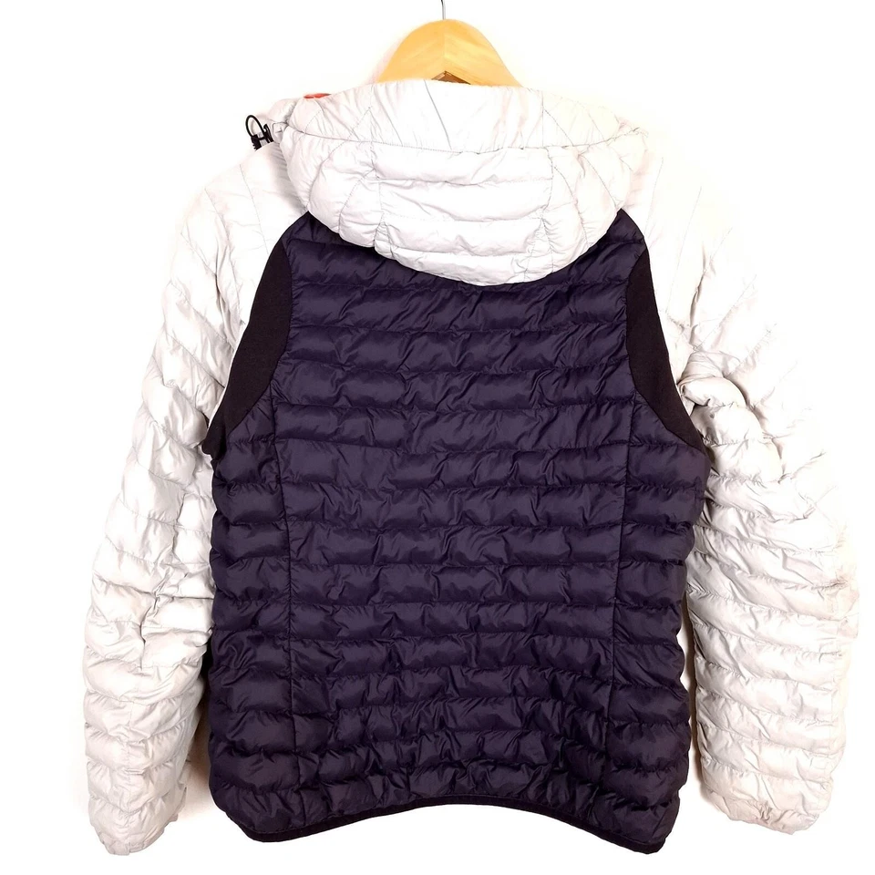 HAGLÖFS Damen Steppjacke Größe L Polyesterfüllung Kapuze Lila ESSENS MIMIC - Bild 2 von 4