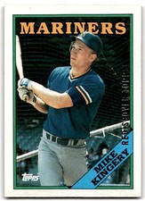 2017 Rediscover Topps Buyback 1988 Silver Mike Kingery Seattle Mariners #532