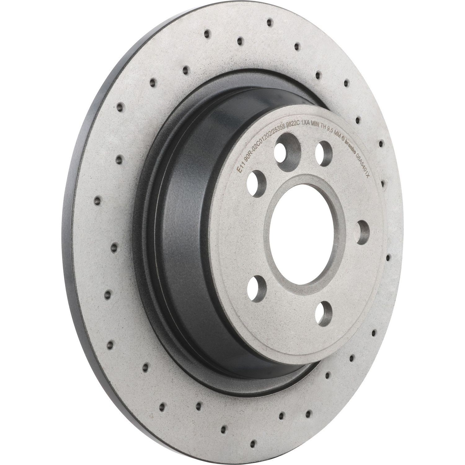 Brembo 08.A540.1X Disc Brake Rotor For 12-17 Land Rover Range Rover Evoque