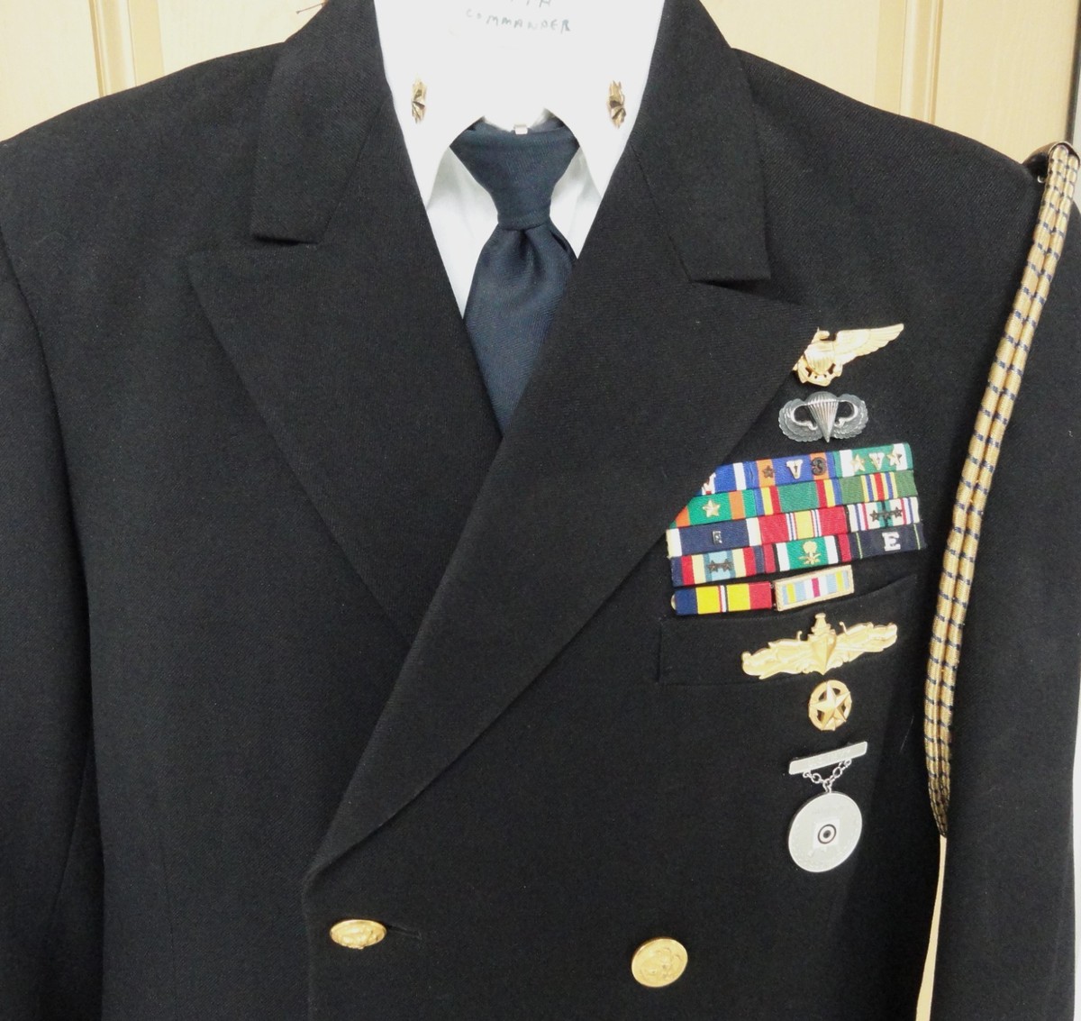 navy dress blue ribbon placement How to Prepare Marine Corps Blues for the Ball Ribbon Blues Uniform Cap New