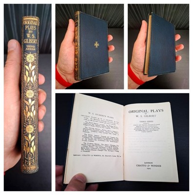 1924 - W.S. Gilbert Original Plays Third Series | The Mikado, Leather Bound
