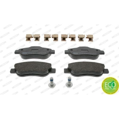 Bremsbelagsatz Scheibenbremse Ferodo FDB1652 Premier Eco Friction FüR Fiat-image